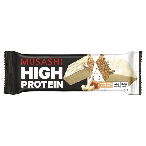 Musashi蛋白棒白巧克力焦糖