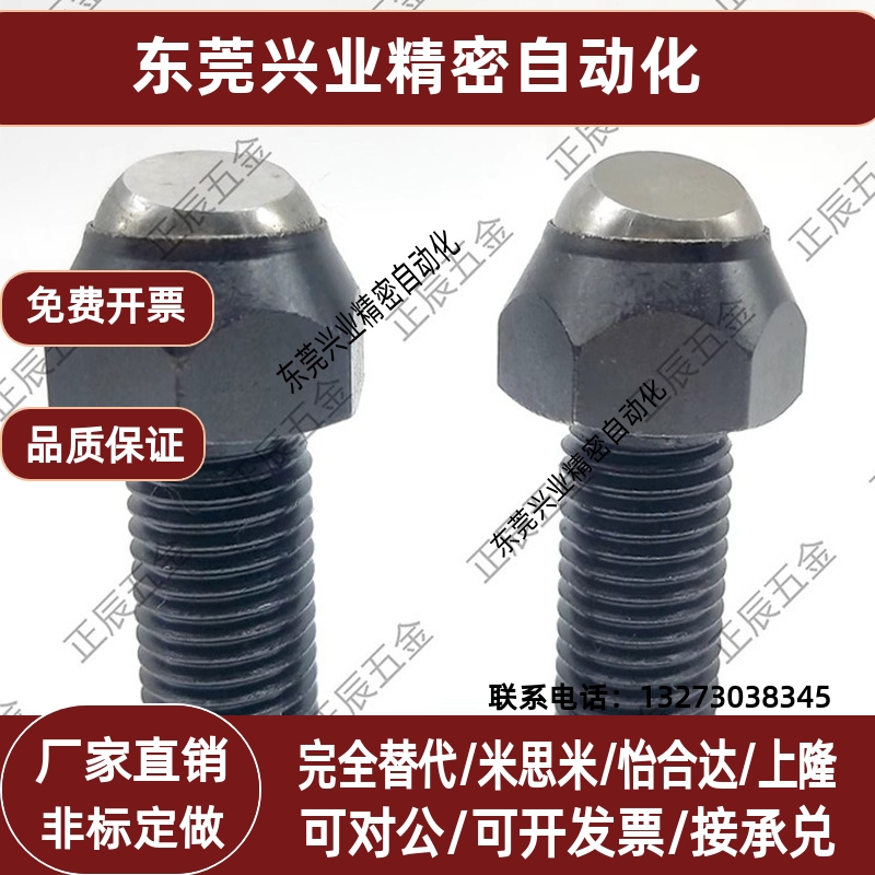 BFSM6-30锁紧六角头螺栓 角座型支承螺栓 平面翻转定位珠ZC306-2