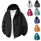 秋季新款男女三防户外登山服青少年学生冲锋衣夹克外套潮7870-P45，男装夹克，星座1816-1（原1210-1）