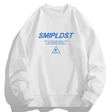 外贸现货2025春秋新款青少年男士字母印花圆领大码卫衣F033-P15，男装卫衣，星座1816-1（原1210-1）