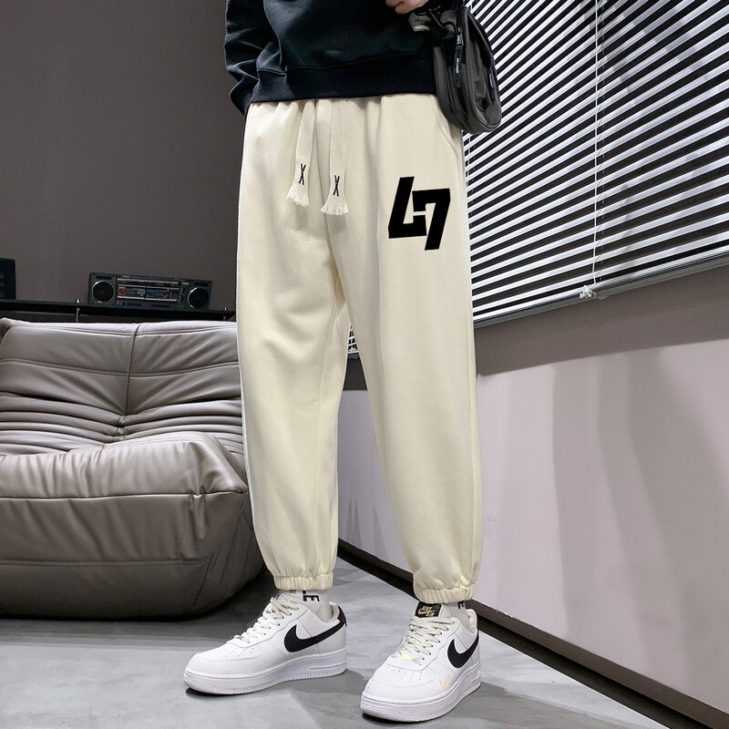 一件2025春秋新款潮流男士印花长裤薄款休闲运动裤大码K902,女装休闲裤,星座1816-1（原1210-1）