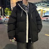 2024棉衣男冬季连帽棉袄外套韩版潮流情侣宽松面包棉服MY8028-P63，男装棉衣，星座1816-1（原1210-1）