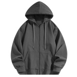 青少年开衫卫衣2025新款潮流休闲百搭春秋男女情侣外套W8888-P35，女装短外套，星座1816-1（原1210-1）