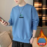 现货主推2025秋冬新款潮流W印花男士加绒卫衣JR055加绒-P19，男装卫衣，星座1816-1（原1210-1）