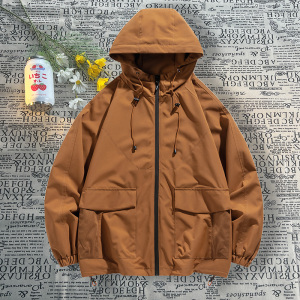 外贸秋装大码户外连帽冲锋衣三防登山服夹克男士上衣外套2381-P55图片