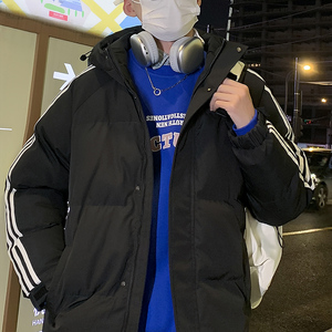 冬季2025新款大码保暖棉服男潮牌加厚棉袄情侣连帽棉衣MY8202-P60图片