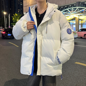 2024棉衣男冬季连帽棉袄外套韩版潮流情侣宽松面包棉服MY8028-P63图片