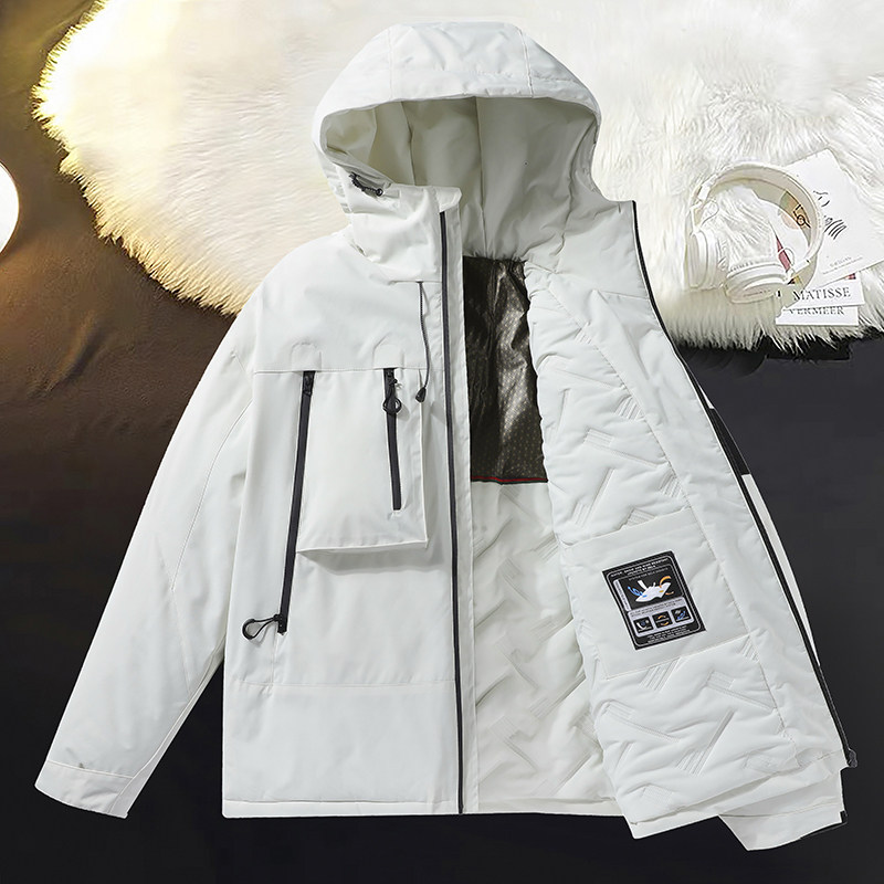 2025冬季冲锋衣男石墨烯棉服工装情侣外套加厚登山棉衣MY891-P65,男装夹克,星座1816-1（原1210-1）