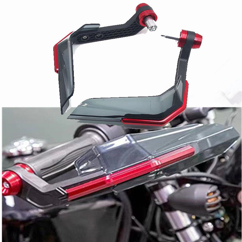 适用杜卡迪MTS950 MTS1260S 1200改装挡风牛角护手车把挡风保护罩