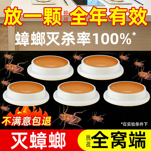 灭蟑饵剂【一只中毒传染死亡】