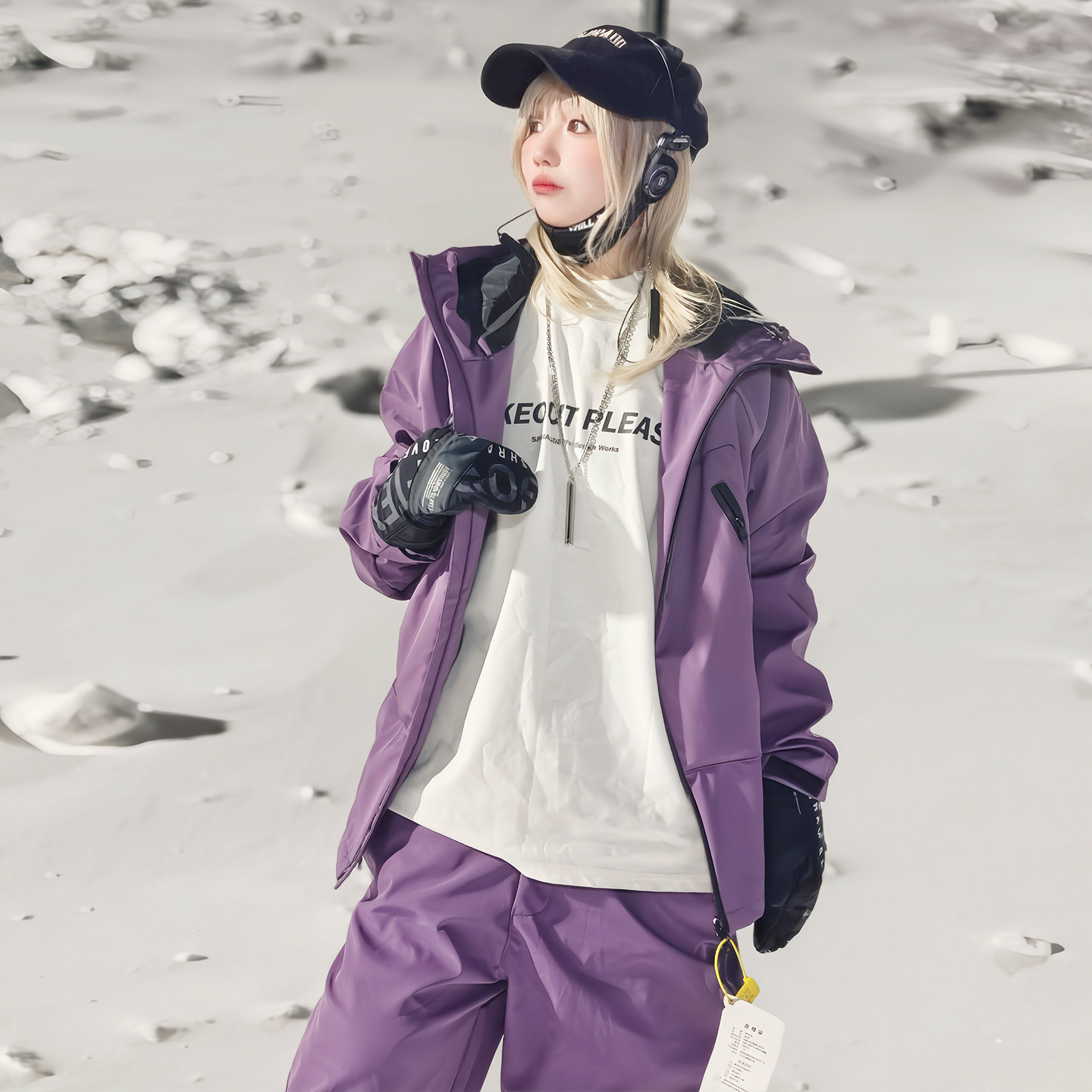 LANCIA 小个子紫色滑雪套装男女户外防风防水保暖宽松滑雪衣裤,户外/登山/野营/旅行用品,滑雪衣裤套装,淘宝优惠券,粉丝福利购,淘宝优惠卷