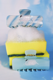 sorgenti原创设计天鹅抓夹 醋酸鲨鱼夹有趣发饰夏日清新大抓夹