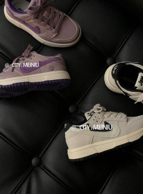 美妞之城JBM儿童运动鞋板鞋休闲鞋中大童鞋子2025新款 皮面好打理