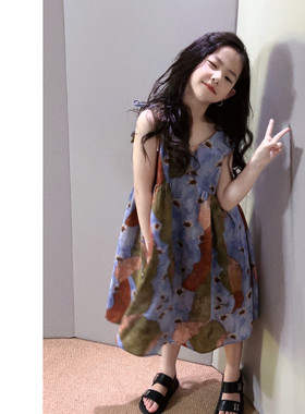 女童洋气小女孩子连衣裙