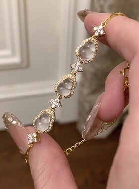 【金财福禄】巨美独特漂亮天然水沫玉葫芦新中式气质手链精致富贵