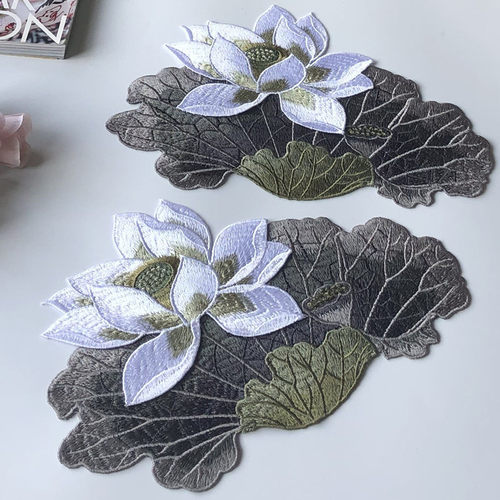 手工布贴重工DIY缝补刺绣