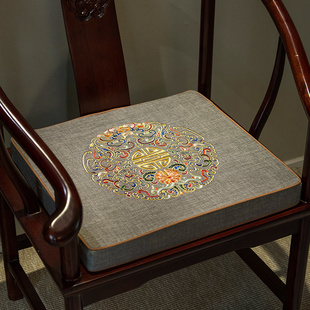 中式椅子坐垫护腰餐椅座椅垫子加厚四季通用座垫椅垫高密海绵定制