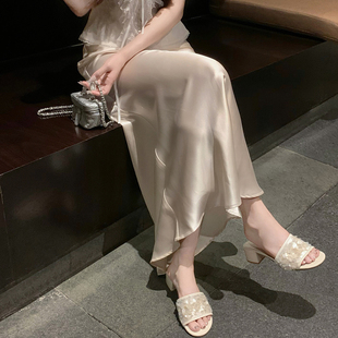 【benefanfan】高定仙仙系列不同折射的美感仙女风中跟拖鞋