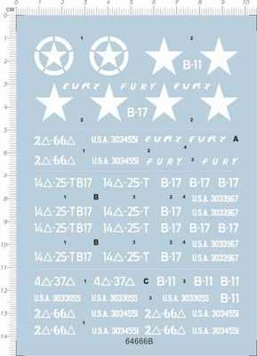 sherman谢尔曼水贴纸10*14坦克