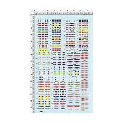 1:700 WWII USN FLAGS AND PENNANTS美国海军信号旗 489
