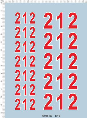 军事模型 1:16 Tiger 虎式中期型( 数字标志212).专用水贴 61951C