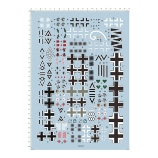 飞机模型 1:32 FW-190/BF-109 战斗机(战机).专用水贴【65255A】