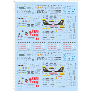 Fighter 战斗机 世界各国 飞机模型 70536 144 .专用水贴