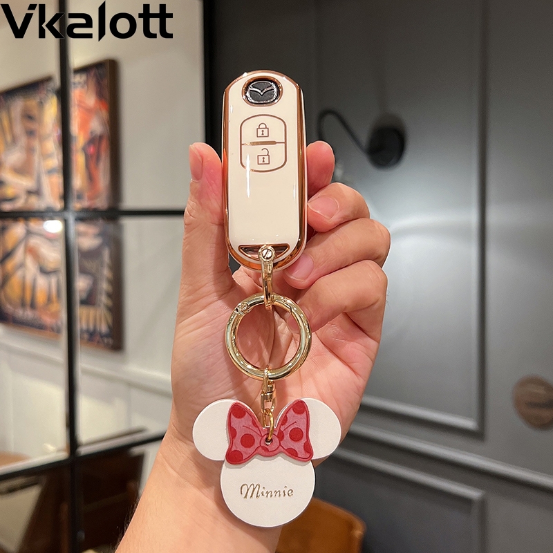 适用于马自达钥匙套cx4扣cx5昂克赛拉3阿特兹6包cx30壳cx8车睿翼7