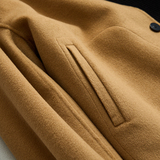 澳洲羊毛毛呢大衣英伦风简约中长款风衣立领外套W053P450控659，男装风衣，电商D203(原钱塘6011)