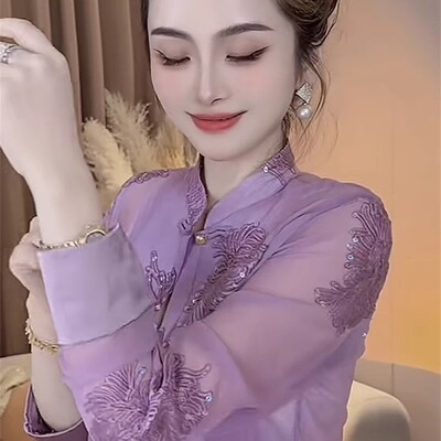 中式盘扣清新甜美洋气外套穿搭