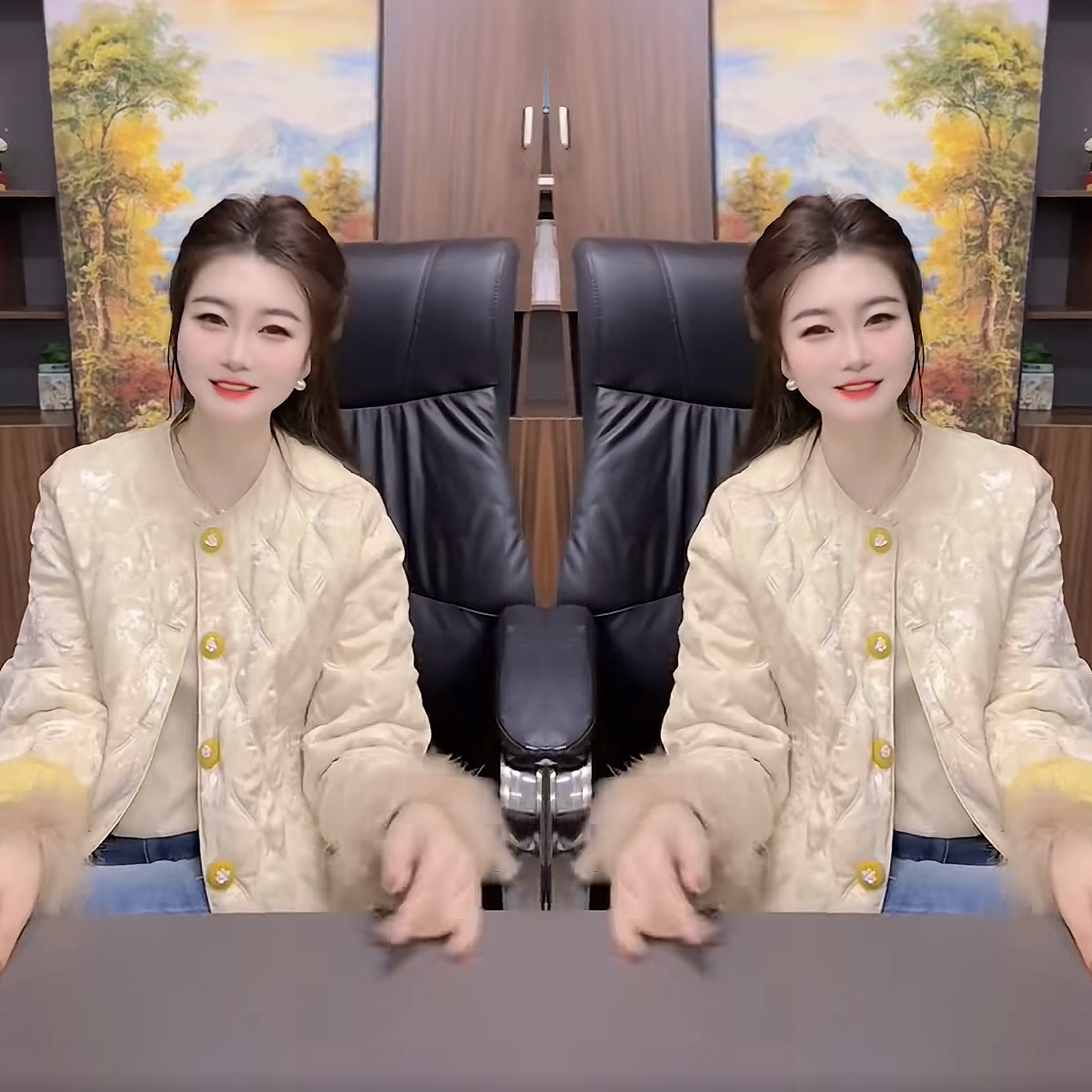 欧洲站网红爆款国风高端大气简约洋气短款气质复古百搭棉服外套女