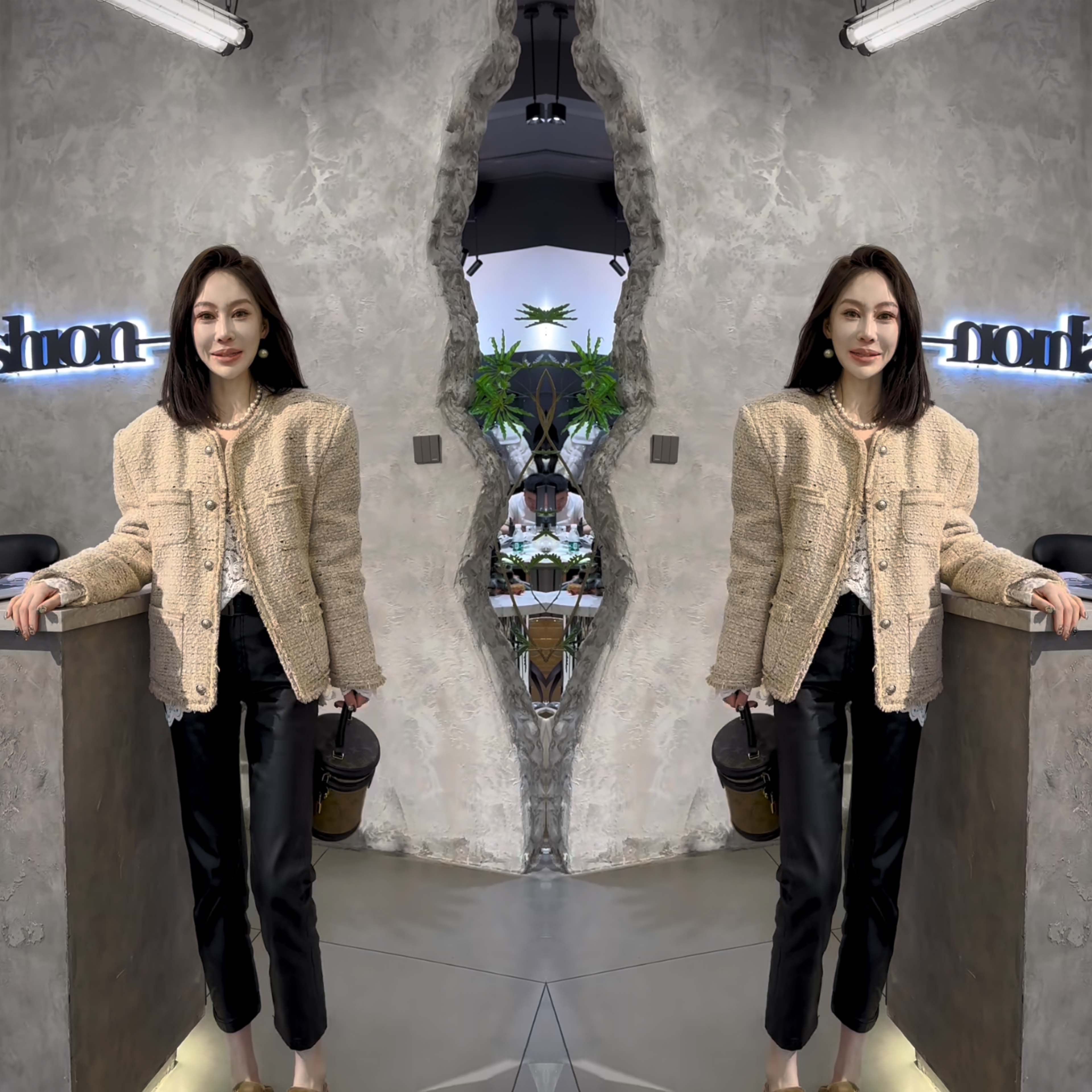 保暖棉服外套2025冬季网红女装