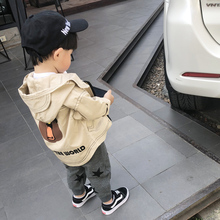男童春秋2020新款男女风衣外出服1