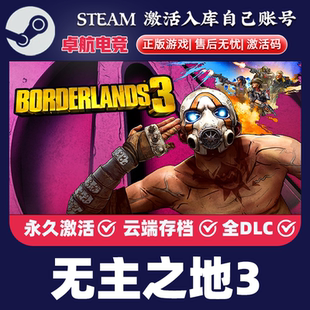 无主之地3 正版Steam激活码CDKey入库Borderlands 3全DLC动作游戏