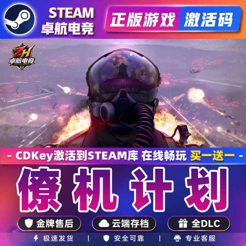 僚机计划 正版Steam激活码CDKey入库 Project Wingman 全DLC游戏