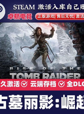 古墓丽影10崛起 正版Steam激活码CDK入库Rise of the Tomb Raider