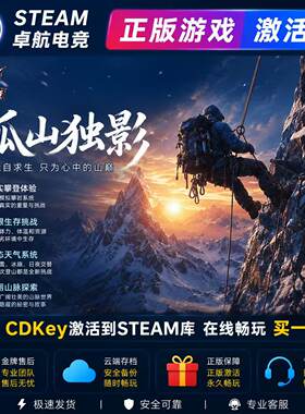 Steam游戏 孤山独影 激活码CDKey国区全球区 全DLC入库 CAIRN