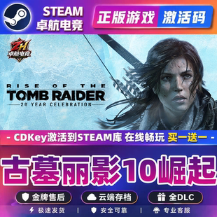 古墓丽影10崛起 正版Steam激活码CDK入库Rise of the Tomb Raider