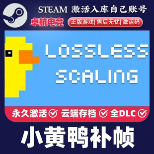 Lossless Scaling 小黄鸭补帧Steam激活码CDKey入库游戏无损缩放