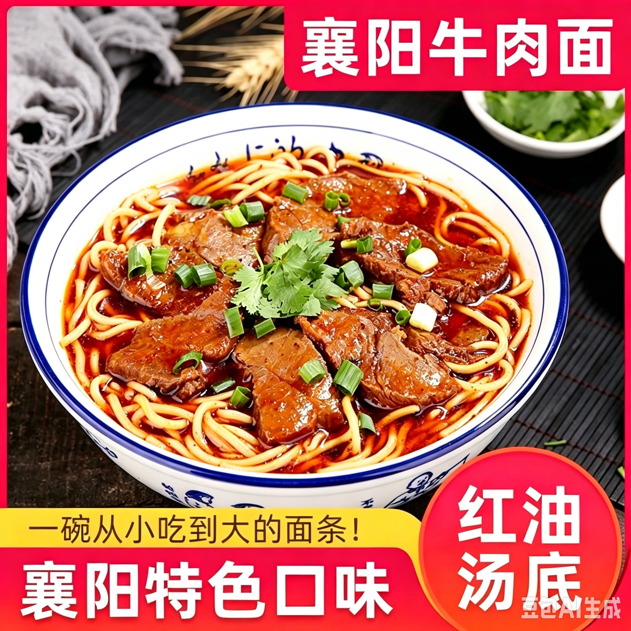 湖北襄阳速食牛肉面5包批发价