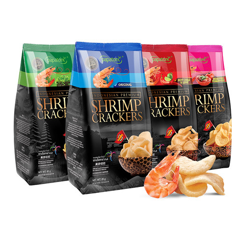 啪啪通虾片印尼进口零食