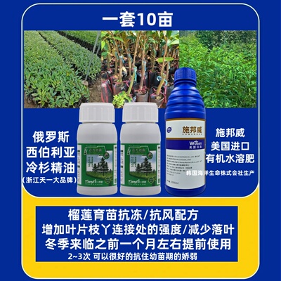 榴莲叶片保护剂防冻液抗寒风