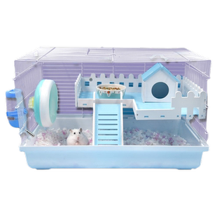 仓鼠笼子金丝熊超大豪华别墅专用窝47笼用品仓鼠笼双层木质小屋