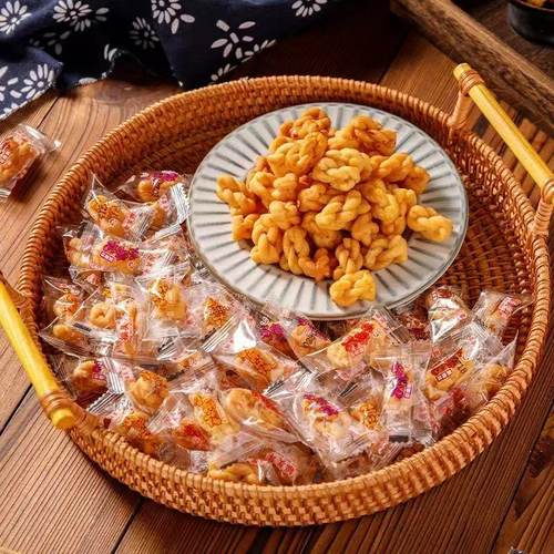 小麻花办公室零食独立小包装酥脆休闲食品小零食