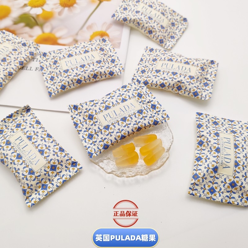 糖果零食PULADA朴拉达果汁味软糖伴手礼高颜值订婚结婚喜糖果订婚