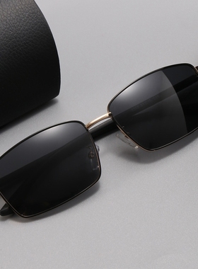 新款男士偏光太阳镜方形时尚司机遮阳防紫外线开车墨镜钓鱼眼镜潮