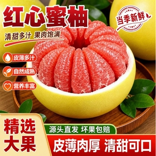正宗广西红心柚子带箱5斤+