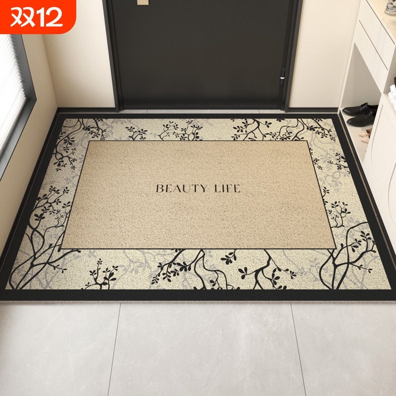 入户门丝圈蹭土防滑可裁剪地垫