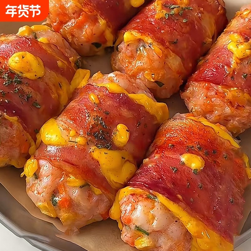 芝士培根虾滑卷早餐加热即食懒人速食冷冻半成品热狗卷代餐,粮油调味/速食/干货/烘焙,西式馅饼/芝士卷/三明治/汉堡,淘宝优惠券,粉丝福利购,淘宝优惠卷