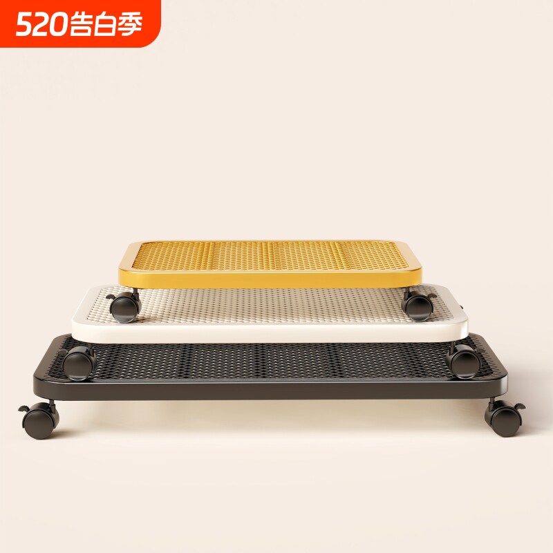 乌龟车平板拖车家用多功能带轮多功能板车密网加厚设计防水防掉漆